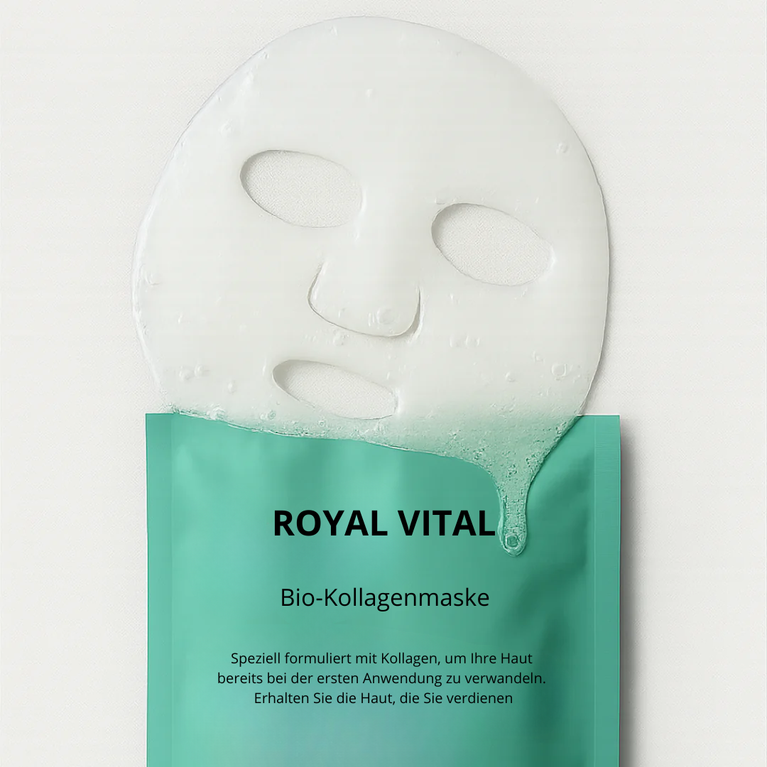 Royal Vital-Bio‑Kollagen Gesichtsmaske
