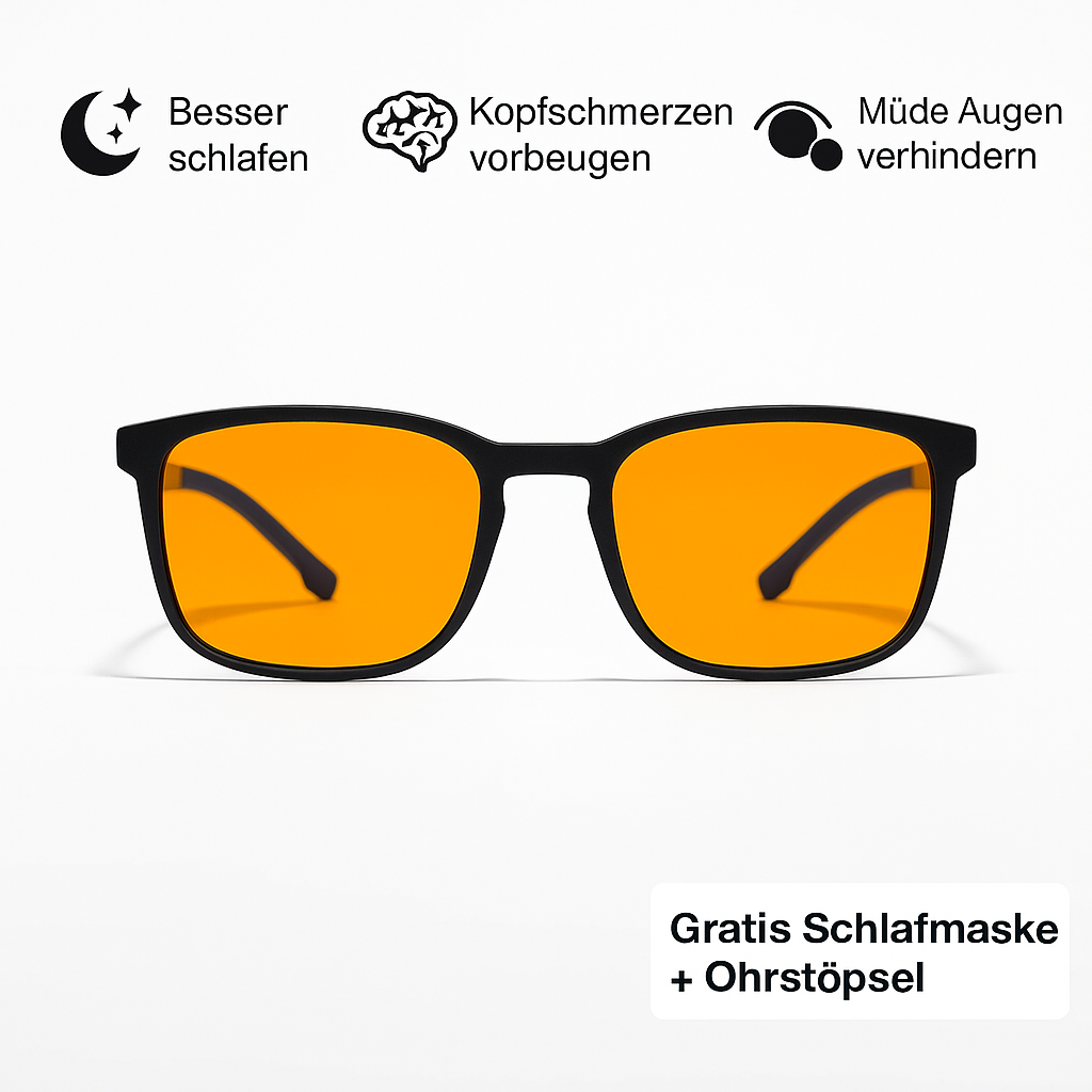ROYAL VITAL™ Blaulichtschutzbrille für besseren Schlaf und klare Sicht