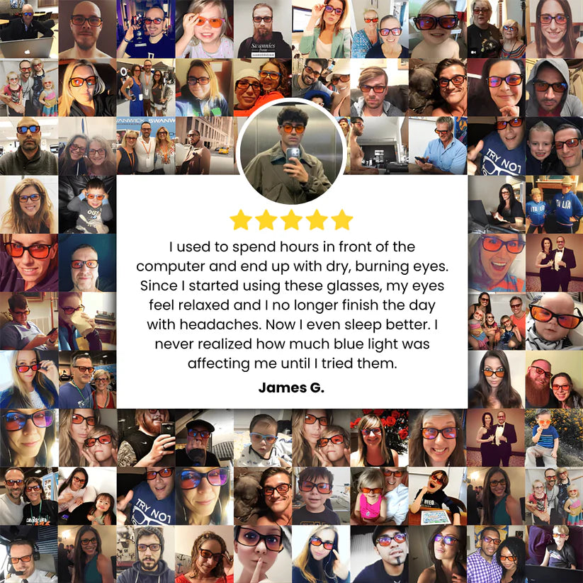 ROYAL VITAL™ Blaulichtschutzbrille für besseren Schlaf und klare Sicht