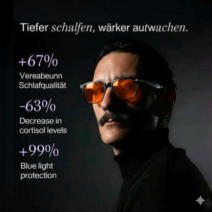 ROYAL VITAL™ Blaulichtschutzbrille für besseren Schlaf und klare Sicht