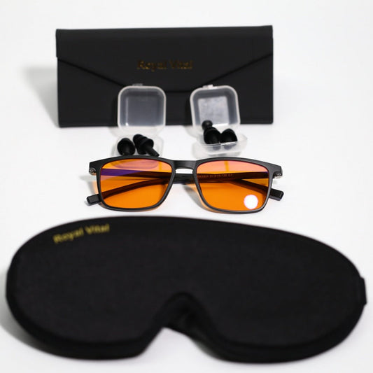 Gratis Schlafmaske + Ohrstöpsel